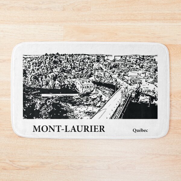 Item preview, Mont-Laurier Québec designed and sold by Lakeric Cityscapes.