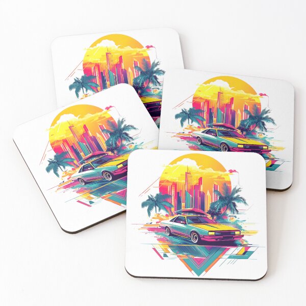 Item preview, 80's Retro City Skyline designed and sold by CRAIX.