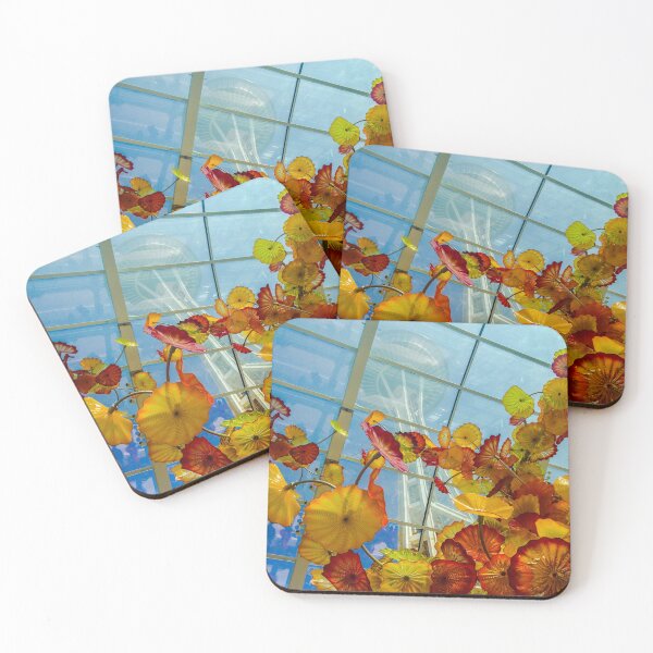 Item preview, Space Needle Through Chihuly Glass designed and sold by TheMinimalistMethod.