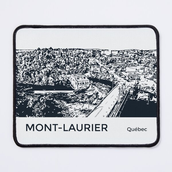 Item preview, Mont-Laurier Québec designed and sold by Lakeric Cityscapes.
