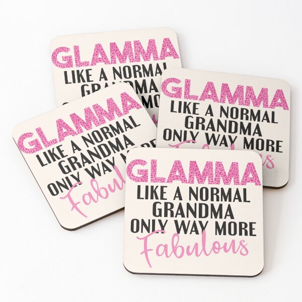 Aperçu de l'œuvre Glamma - Citation drôle et fabuleuse sur la grand-mère créée et vendue par Primroaddesigns.