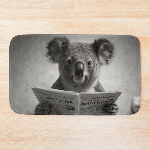 Item preview, Chill Koala – Funny Bathroom Art designed and sold by vk09.