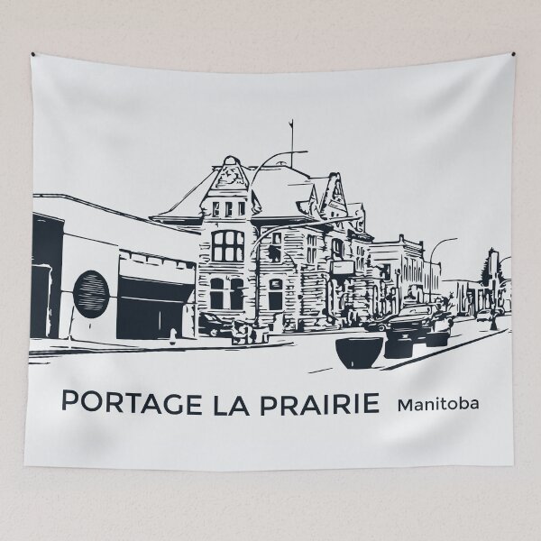 Item preview, Portage la Prairie Manitoba designed and sold by Lakeric Cityscapes.