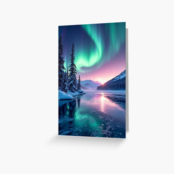 Item preview, Night of the Northern Lights designed and sold by RamMcStoat.