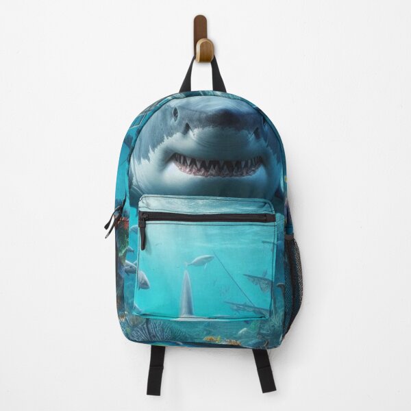 Item preview, Great White Shark with Shipwreck designed and sold by Outlandishrob.