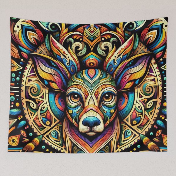Item preview, Mystic deer in South American style designed and sold by Zoia Dubovenko.