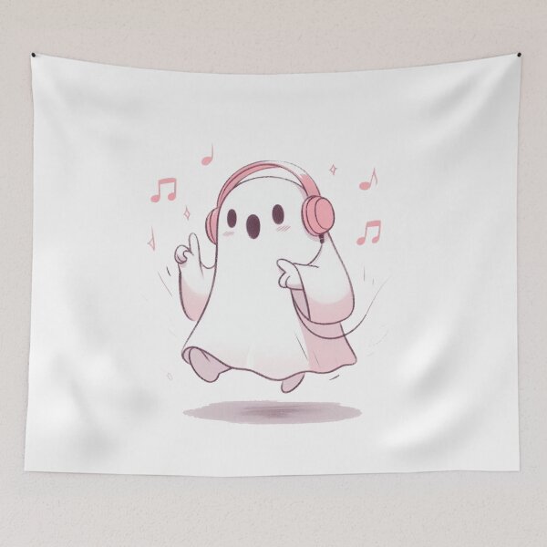 Item preview, Groovy Ghost Vibes designed and sold by mYaro.