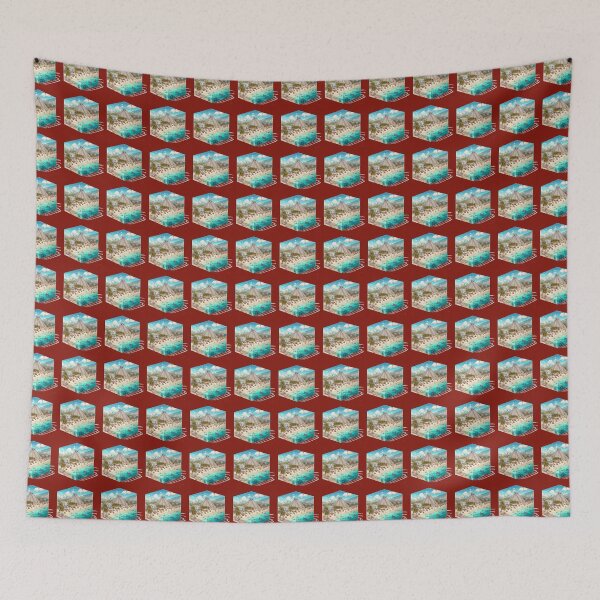 Item preview, 3D Sketch of Cancún - Caribbean Beaches and Mayan Ruins,  designed and sold by PaintMeWorld.