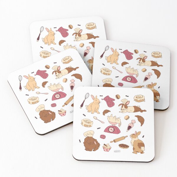 Item preview, The pastry bunnies designed and sold by Penuria.