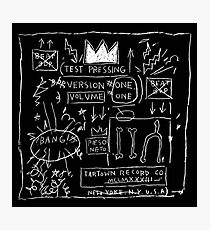 JEAN MICHEL BASQUIAT BEAT BOP ALBUM FAN ART. Photographic Print