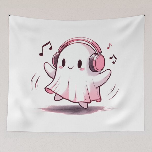 Item preview, Groovy Ghost Vibes 2.0 designed and sold by mYaro.