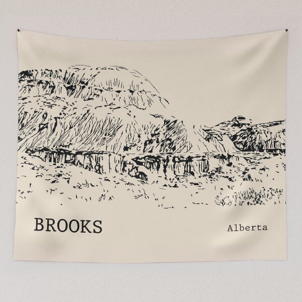 Item preview, Brooks Alberta designed and sold by Lakeric Cityscapes.