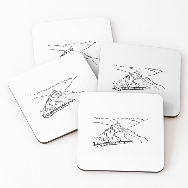 Item preview, Illustration of Eagle's Nest – Berchtesgaden | Famous Landmarks in Germany designed and sold by RM-Journey.