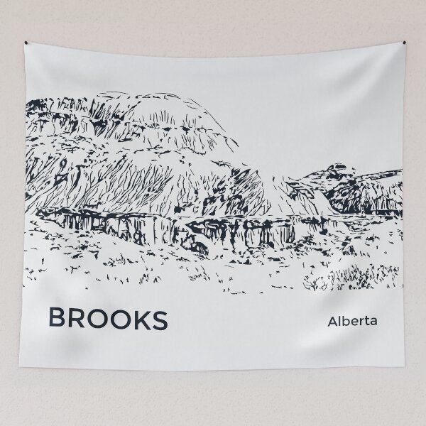 Item preview, Brooks Alberta designed and sold by Lakeric Cityscapes.