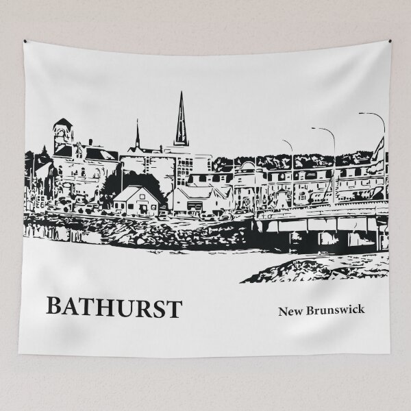 Item preview, Bathurst New Brunswick designed and sold by Lakeric Cityscapes.