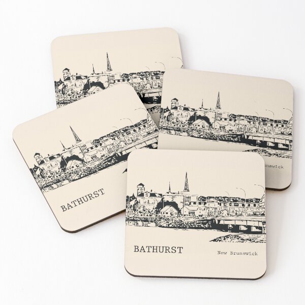 Item preview, Bathurst New Brunswick designed and sold by Lakeric Cityscapes.