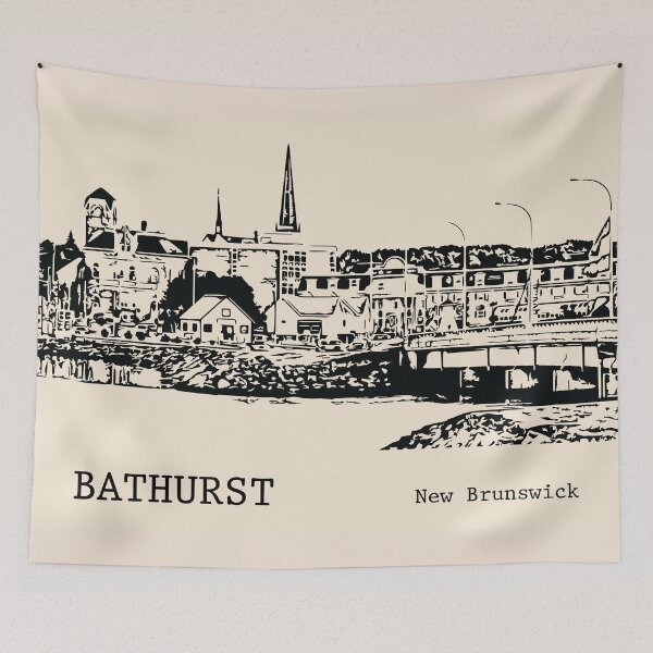 Item preview, Bathurst New Brunswick designed and sold by Lakeric Cityscapes.