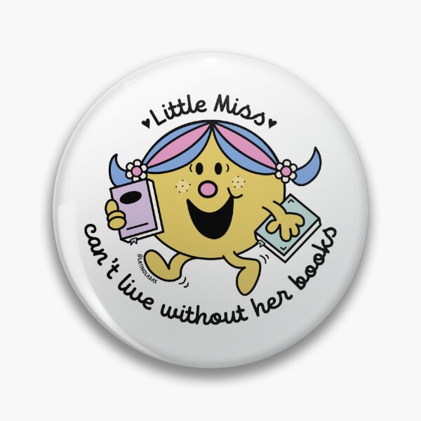 Item preview, Little Miss Can't Live Without Her Books | Yellow designed and sold by Latinoladas.