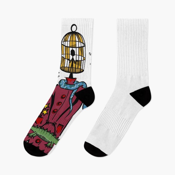 Item preview, Man in a cage and evil of this world designed and sold by GabiDoodles.