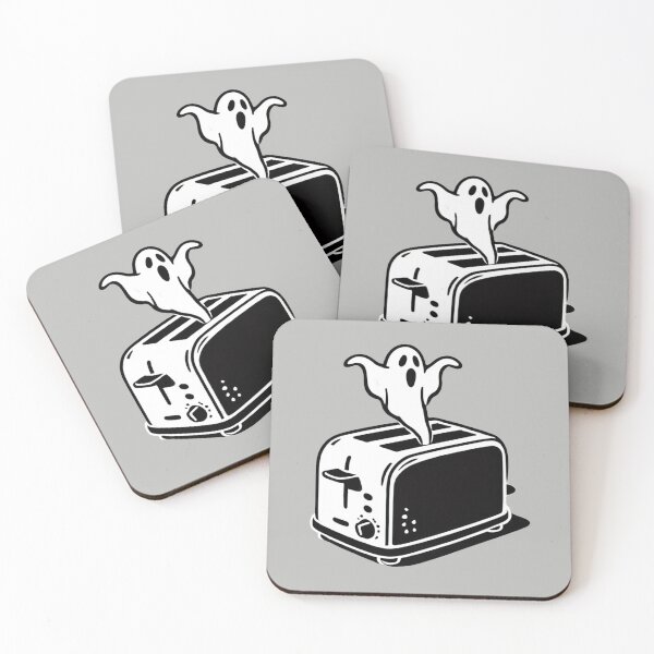 Item preview, Ghost Flying Out of a Toaster designed and sold by Blink Art Studio.