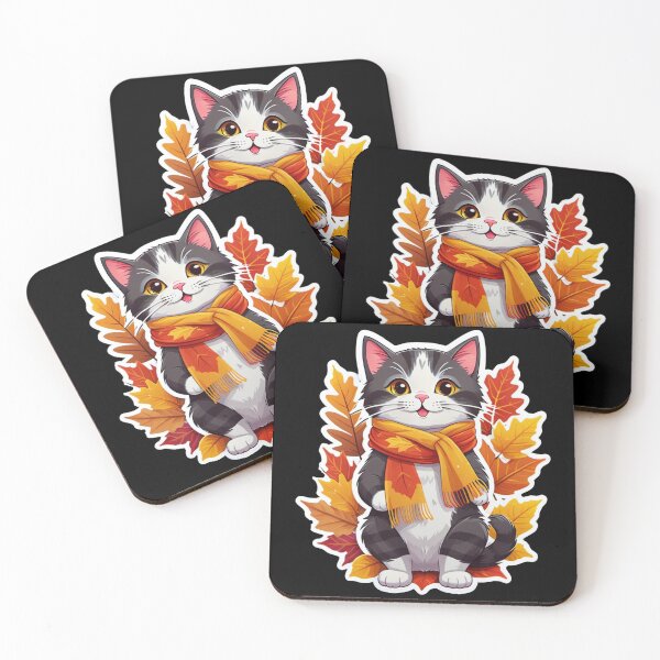 Item preview, Hello Autumn Cat designed and sold by Digitayaa.