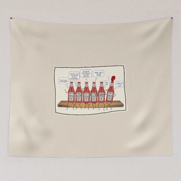 Item preview, The Ketchup Bottles designed and sold by Global Rainbow Engineers.