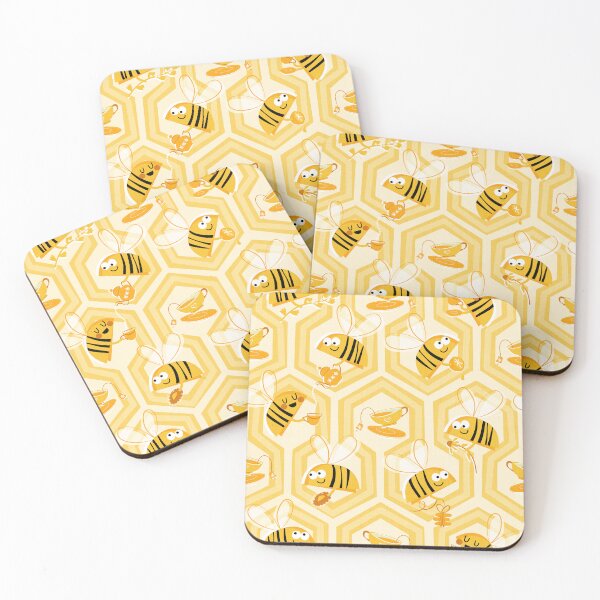 Item preview, Bee Tea Time - Pattern designed and sold by miavaldez.