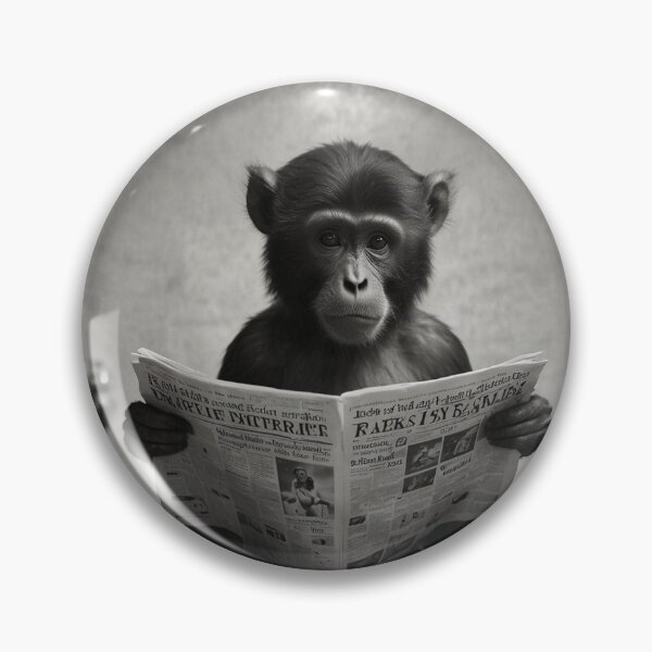 Artikelvorschau, Monkey Business – Badezimmer-Humor-Kunst entworfen und verkauft von vk09.