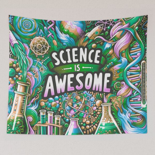 Item preview, Science is awesome designed and sold by Osher-BioArt.