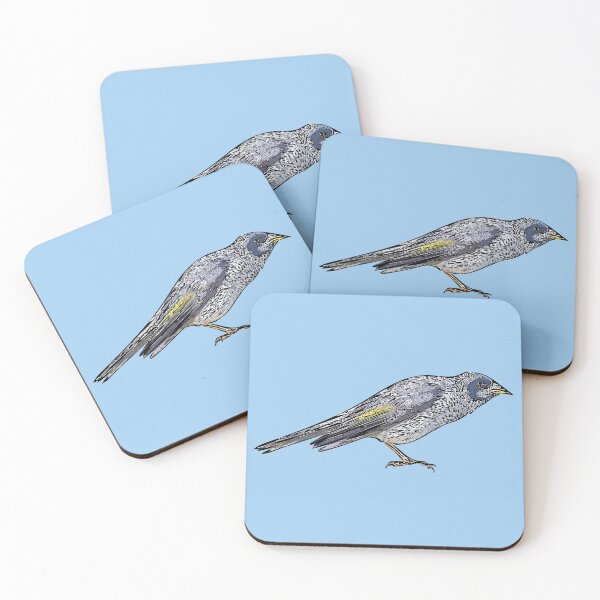 Item preview, Noisy Miner Black Alternate Design  designed and sold by designsasstultd.