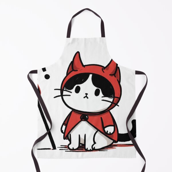 Item preview, Confused Little Devil Cat designed and sold by mYaro.