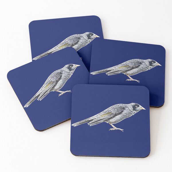Item preview, Noisy Miner White Alternate Design  designed and sold by designsasstultd.