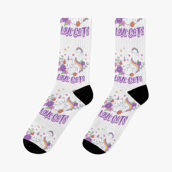 Item preview, Floral Cat Lover Design designed and sold by ProWittyDesigns.