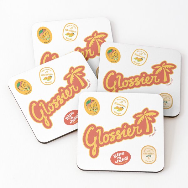 Item preview, glossier summer trending sticker pack designed and sold by trendybrat.