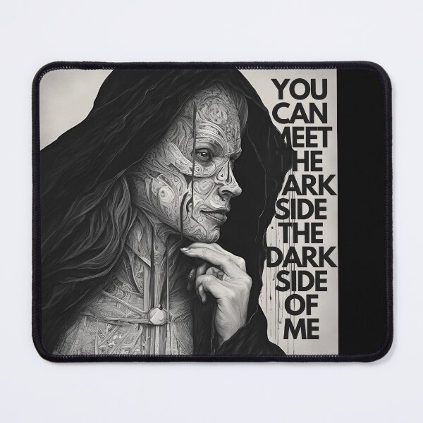 Vista previa del artículo con la obra «Puedes conocer mi lado oscuro.», diseñado y vendido por MettJack.