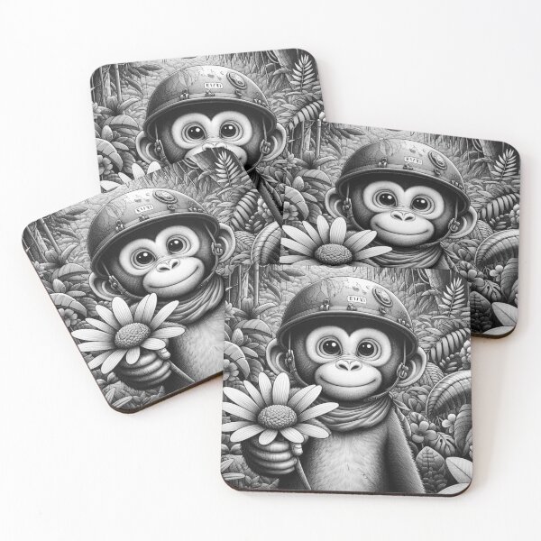 Item preview, Copy of Polite monkey designed and sold by Osher-BioArt.