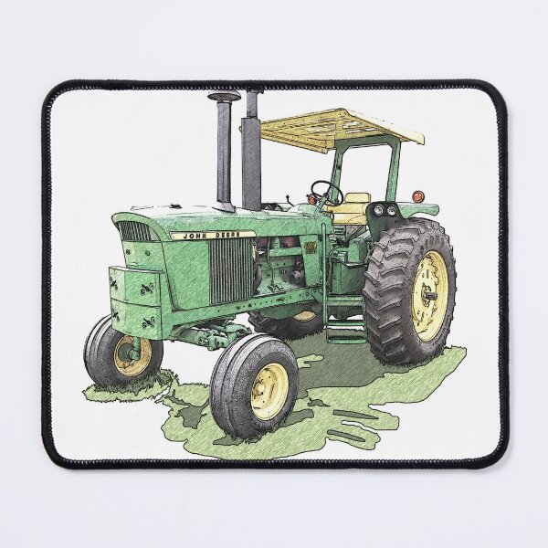 Item preview, John Deere 4320 diesel tractor pencil drawing designed and sold by avenueart01.