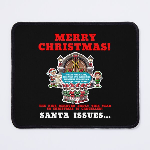 Item preview, Merry Christmas - Santa Cancelled Christmas And Went On Holiday designed and sold by Manic Merch Designs.