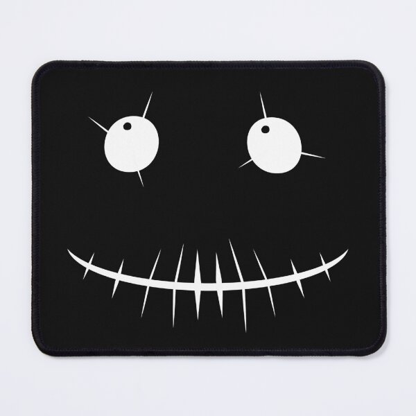 Item preview, Spooky Smile: Minimal Halloween Face Print designed and sold by cabana.space.