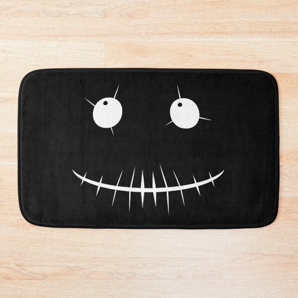 Item preview, Spooky Smile: Minimal Halloween Face Print designed and sold by cabana.space.