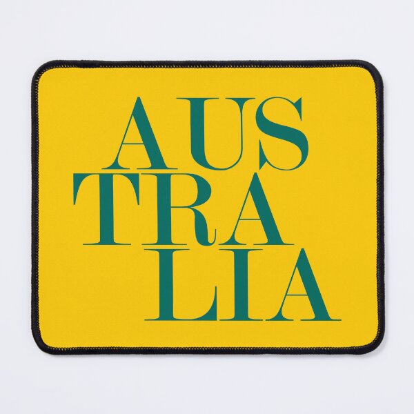Item preview,  Australia Typography Minimalist Patriotic Travel Souvenir designed and sold by kakarikihill.