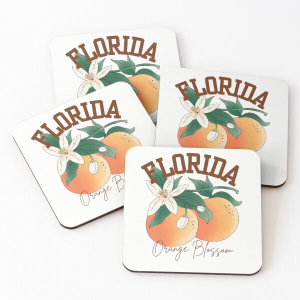 Item preview, Florida State Flower Orange Blossom Colorful T-shirt Sticker designed and sold by ThinkNature!.