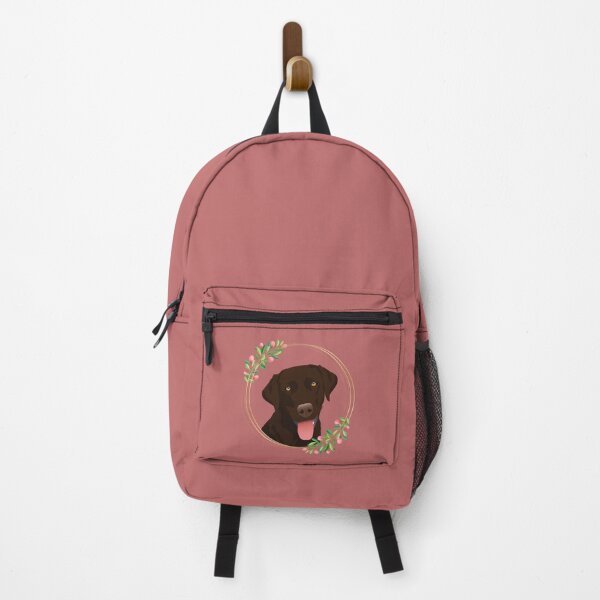 Item preview, Chocolate Lab Flower Frame designed and sold by KCPetPortraits.