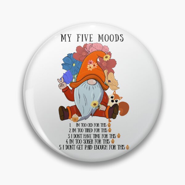 Item preview, My Five Moods  designed and sold by Sqwirlgrl.