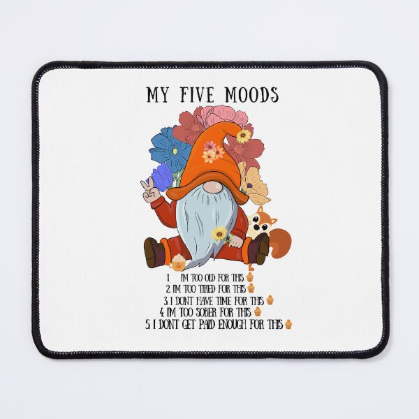 Item preview, My Five Moods  designed and sold by Sqwirlgrl.
