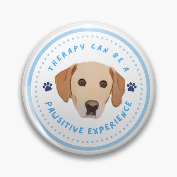 Item preview, Therapy Can Be a Pawsitive Experience Rory designed and sold by Restorative Therapy &  Counseling Services.