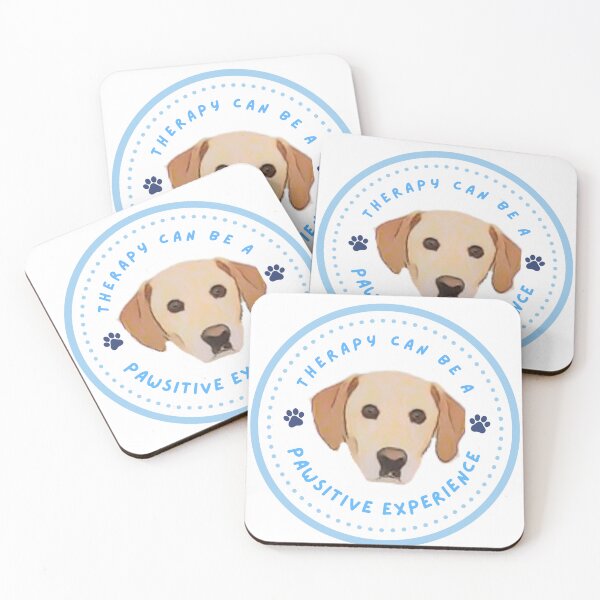 Item preview, Therapy Can Be a Pawsitive Experience Rory designed and sold by Restorative Therapy &  Counseling Services.