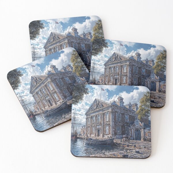 Item preview, Harbor of Commerce: A Glimpse into the Maritime Golden Age designed and sold by oanaunciuleanu.