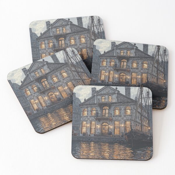 Item preview, Harbor of Commerce: A Glimpse into the Maritime Golden Age designed and sold by oanaunciuleanu.
