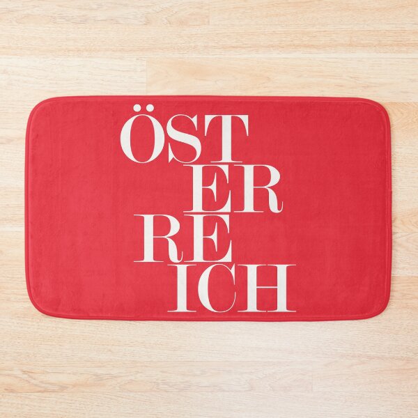 Item preview, Osterreich Austria Typography Minimalist Patriotic Travel Souvenir designed and sold by kakarikihill.